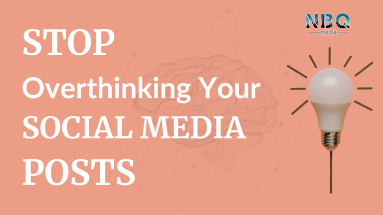 Social Media Posts and why you should stop overthinking it