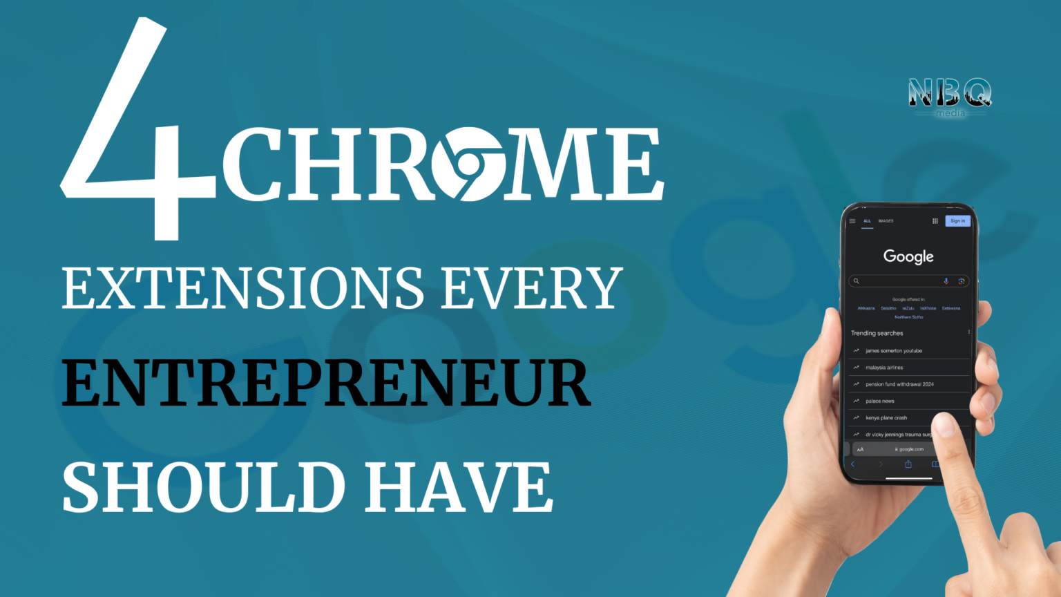 4 chrome extensions for entrepreneurs