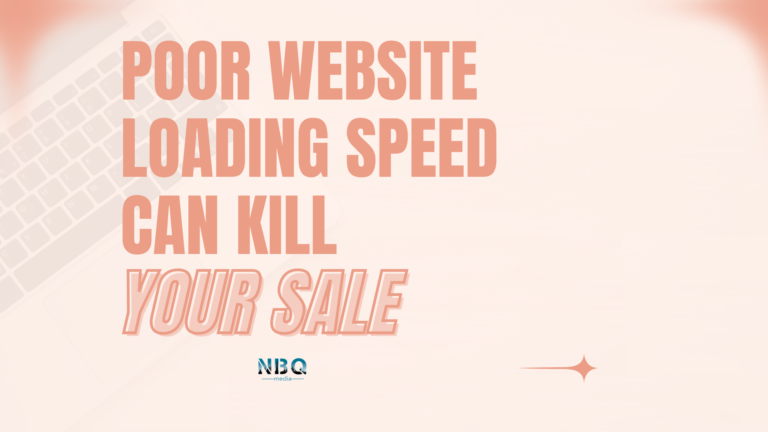 Poor loading speed can kill your sale